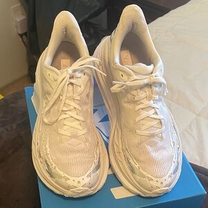Hoka Stinson 7 Women's Size 11 White Athletic Trail Running shoes